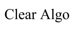 CLEAR ALGO trademark