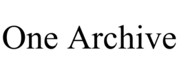 ONE ARCHIVE trademark