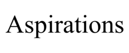 ASPIRATIONS trademark