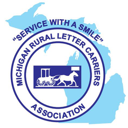 "SERVICE WITH A SMILE" MICHIGAN RURAL LETTER CARRIERS ASSOCIATION trademark