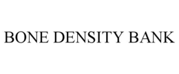 BONE DENSITY BANK trademark
