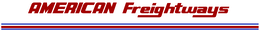 AMERICAN FREIGHTWAYS trademark