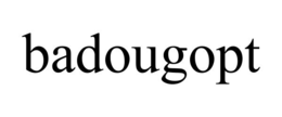 BADOUGOPT trademark