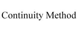 CONTINUITY METHOD trademark