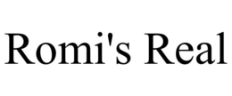 ROMI'S REAL trademark