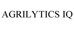 AGRILYTICS IQ trademark