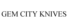GEM CITY KNIVES trademark
