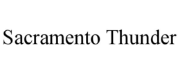 SACRAMENTO THUNDER trademark