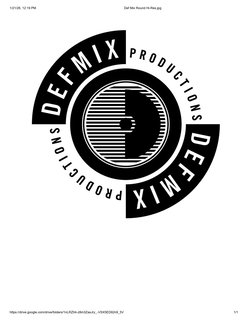 DEFMIX PRODUCTIONS DEFMIX PRODUCTIONS trademark