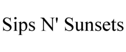 SIPS N' SUNSETS trademark
