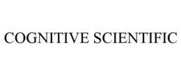 COGNITIVE SCIENTIFIC trademark