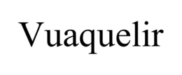 VUAQUELIR trademark