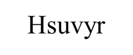 HSUVYR trademark