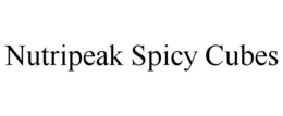 NUTRIPEAK SPICY CUBES trademark
