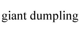 GIANT DUMPLING trademark