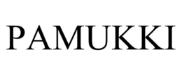 PAMUKKI trademark