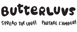 BUTTERLUVS SPREAD THE LOVE! PARTAGE L'AMOUR! trademark