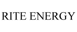 RITE ENERGY trademark