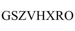 GSZVHXRO trademark