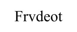 FRVDEOT trademark