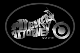MY BIKER ATTORNEY GO WIN trademark