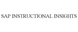 SAP INSTRUCTIONAL INSIGHTS trademark