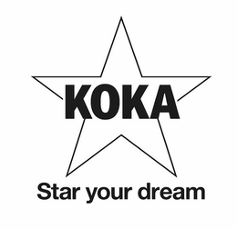 KOKA STAR YOUR DREAM trademark