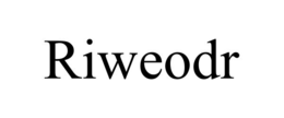 RIWEODR trademark