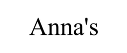 ANNA'S trademark