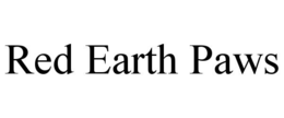 RED EARTH PAWS trademark