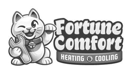 FORTUNE, COMFORT, HEATING & COOLING trademark