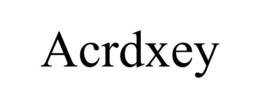 ACRDXEY trademark