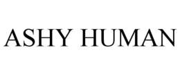 ASHY HUMAN trademark