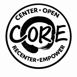 CORE CENTER OPEN RECENTER EMPOWER trademark