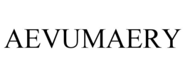 AEVUMAERY trademark