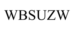 WBSUZW trademark