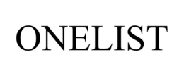 ONELIST trademark