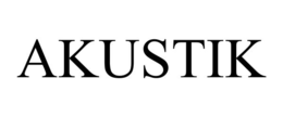 AKUSTIK trademark