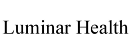 LUMINAR HEALTH trademark