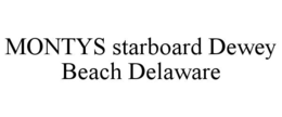 MONTYS STARBOARD DEWEY BEACH DELAWARE trademark