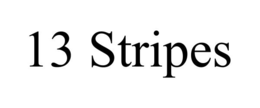13 STRIPES trademark