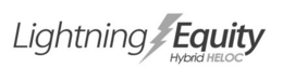 LIGHTNING EQUITY HYBRID HELOC trademark