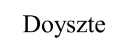 DOYSZTE trademark