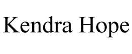 KENDRA HOPE trademark
