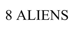 8 ALIENS trademark