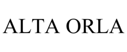 ALTA ORLA trademark