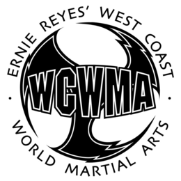 ERNIE REYES' WEST COAST WCWMA WORLD MARTIAL ARTS trademark
