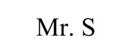 MR. S trademark