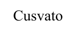 CUSVATO trademark