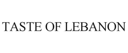 TASTE OF LEBANON trademark
